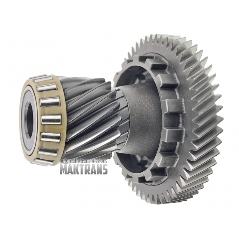 Differential intermediate shaft Hyundai / KIA A6MF2 [GEN2]  457203F800 457223F800 [overall height 144 mm , drive gear 17T (2N) o. Ø 67.65 mm , driven gear 53T (1N) o. Ø 142.70 mm]
