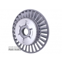 Torque converter reactor wheel Aisin Warner AW TF-71SC (id 35A130 [35A010]) | [TH 34.50 mm, OD Ø 185.20 mm, 38 splines]