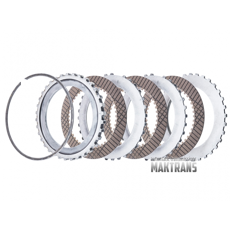 Friction and steel plate kit Reverse Clutch FORD AOD AODE AODE-W 4R70W 4R75E 4R75W  [3 friction plates] F2TZ-7B442-A EOAZ-7B164-A F2TZ-7B066-B XL3Z-7B066-AA	F3LY-7D483-A F3LY-7D483-B F3LY-7D483-C F3LY-7D483-D