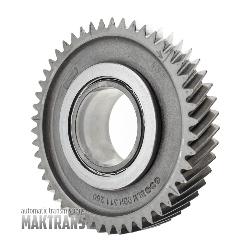 2-nd gear gearwheel DQ500 0BT 0BH DSG 7  0BH311260 0BH 311 260 [48 teeth, 1 mark, ext. Ø 130.55 mm]