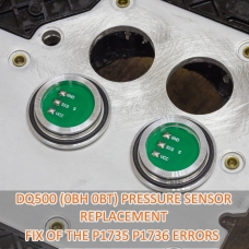 Electronic control unit repair (replacement of pressure sensors) DQ500 0BT 0BH