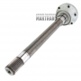 Shaft with axle flange [left] TRMRC DCT TR-9080  [total height 420 mm , 30 slots (Ø 31.85 mm), 6 flange fixing holes]