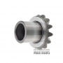 Differential semi -axial gear [right] DQ381 0GC  WHT 007 857 WHT007857 [total height 58 mm, 14 teeth, 37 slots]