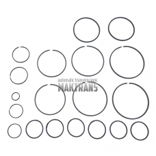 Cast iron and teflon ring set R4A51 V4A51 MD760147 MD760146 MD722551 MR246865 MD707520