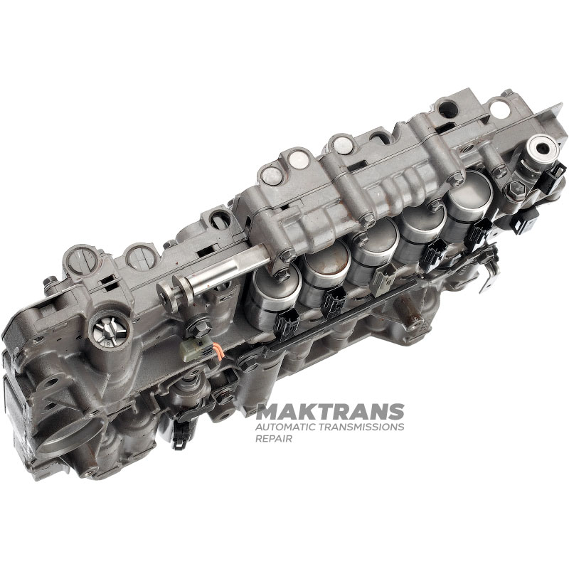 Valve body with solenoids Aisin Warner TR-60SN VAG 09D  [ 2 ports, K-1 separator plate, without pressure sensors]