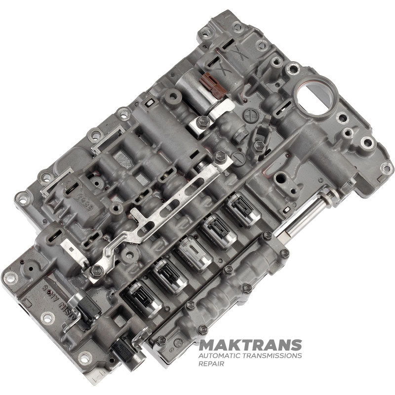 Valve body assembly with solenoids Aisin Warner TR-60SN VAG 09D  [ 2 ports, H-1 separator plate, WITHOUT  pressure sensors]