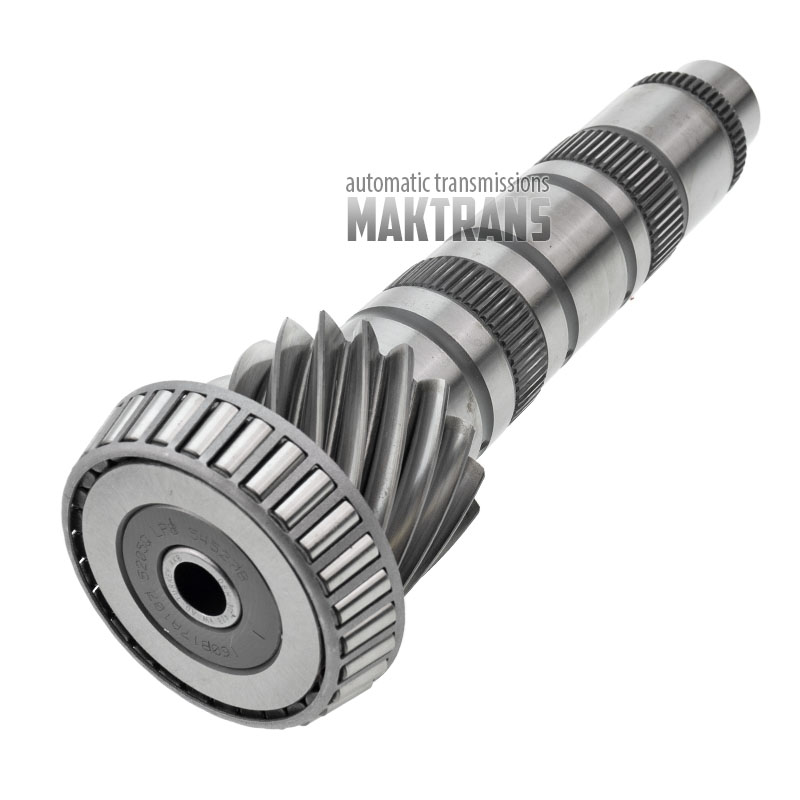 Differential drive shaft №1 DQ500 0BT 0BH DSG 7  [17 teeth, outer. Ø 64.65 mm, without notches]