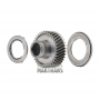 Rear planetary sun gear DOODGE / CHTYSLER 42RLE  [25 splines, 38 teeth, OD 60.80 mm]Overall height - 39 mm; Number of teeth - 38 pieces; Gear outer diameter - 60.80 mm; Gear width - 20.50 mm; The number of slots on the inside - 25 pieces;