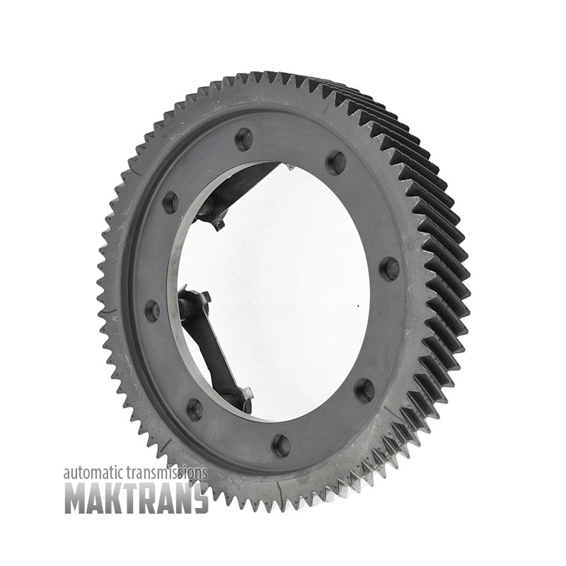 Differential helical gear TOYOTA U340E  [77 teeth, OD 196.90 mm, 8 fixing holes]