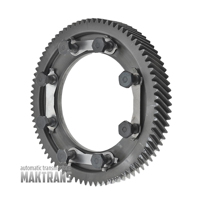 Differential helical gear TOYOTA U340E  [79 teeth, 4 notches, OD 197 mm, 8 fixing holes]