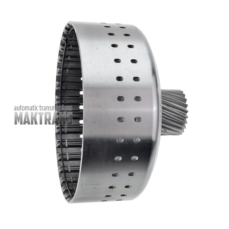 No.4 Planetary Sun Gear [E Clutch Drum] General Motors 10L90  [total height 121 mm, 23 teeth (out. Ø 41.50 mm), drum outer diameter E Clutch 173.05 mm]