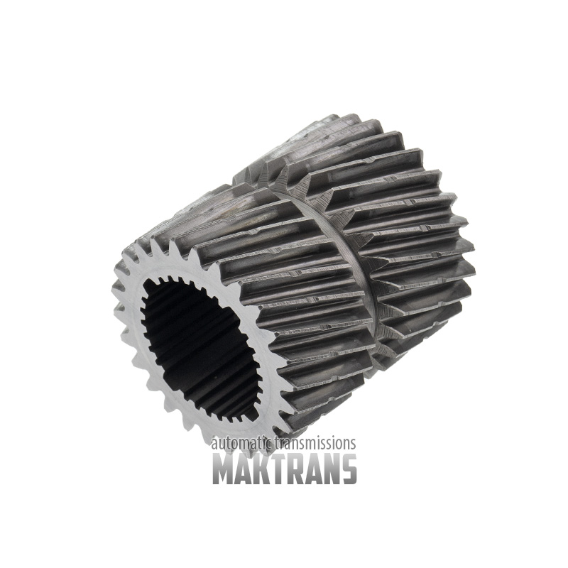 Front and rear planetary sun (helical) gear   GM 4L80E  [height 60.70 mm, 28 splines, 26 (54.80 mm) / 26 (54.80 mm) teeth]