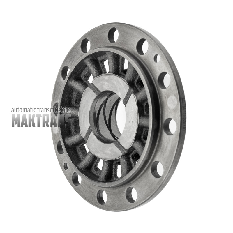 Differential cover Hyundai / KIA A6LF3  [outer Ø 162 mm, int. Ø for semi axle gear 43.10 mm, 12 fixing holes]