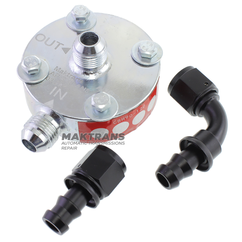 Automatic transmission additional filter  adapter for 13 mm hose