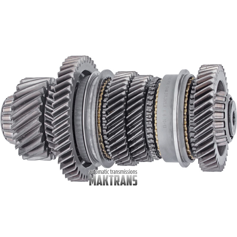 Differential drive shaft No.2 VAG DQ200 0AM / 21T (Ø 70mm), 26T (Ø 65mm), 42T (Ø 106.20mm), 35T (Ø 73.20mm), 32T (Ø 66.70mm), 37T (Ø 82.60mm)