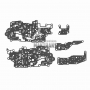 Valve body paper gasket kit U760 