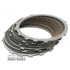 Friction and steel plate kit B1 Brake Aisin Warner TR-60SN / VAG 09D  [total kit thickness 31.10 mm, 6 friction plates]