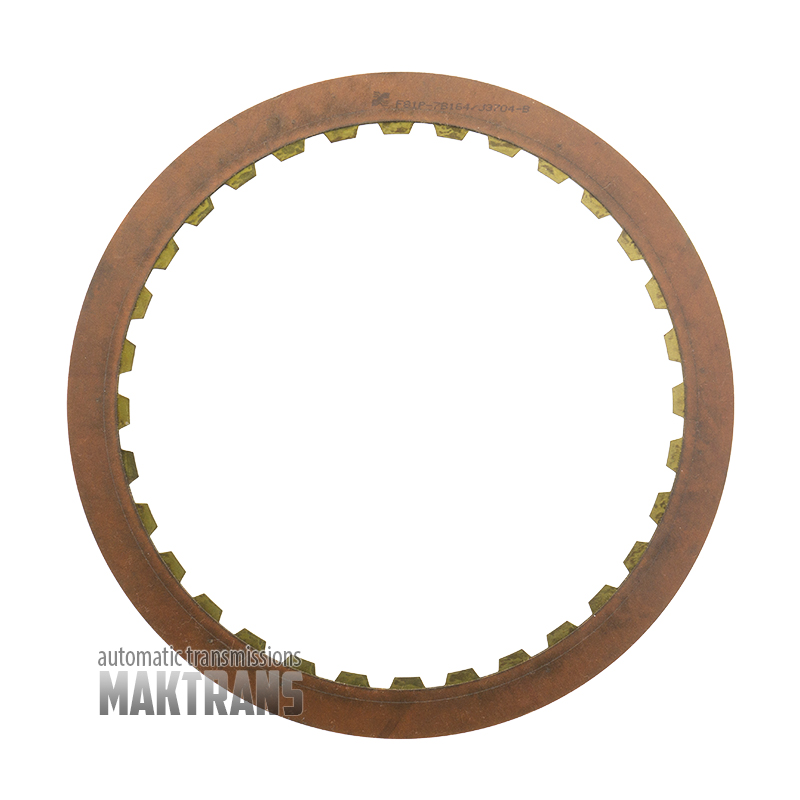Friction and steel plate kit OVERDRIVE Clutch FORD 4R100  [3 friction plates, total thickness of the set 20.25 mm]