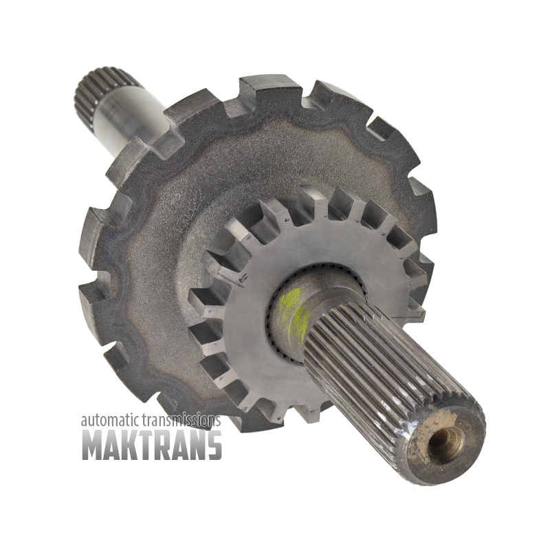 Output shaft FORD 4R100  [total shaft length 363 mm, 31 splines OD 34.40 mm / 25 splines OD 32.70 mm / 34 splines OD 36.80 mm]