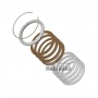 Friction and steel plate kit DIRECT Clutch FORD 4R100  [4 friction plates, total kit thickness 24.80 mm]