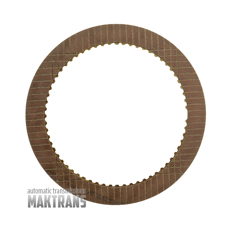 Friction and steel plate kit DIRECT Clutch FORD 4R100  [4 friction plates, total kit thickness 24.80 mm]