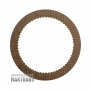 Friction and steel plate kit DIRECT Clutch FORD 4R100  [4 friction plates, total kit thickness 24.80 mm]