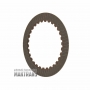 Drum with plates Hi/Low Reverse Brake RE5R05A JR507E JR509E 3151590X00 [4 friction plates, total set thickness 20.40 mm]