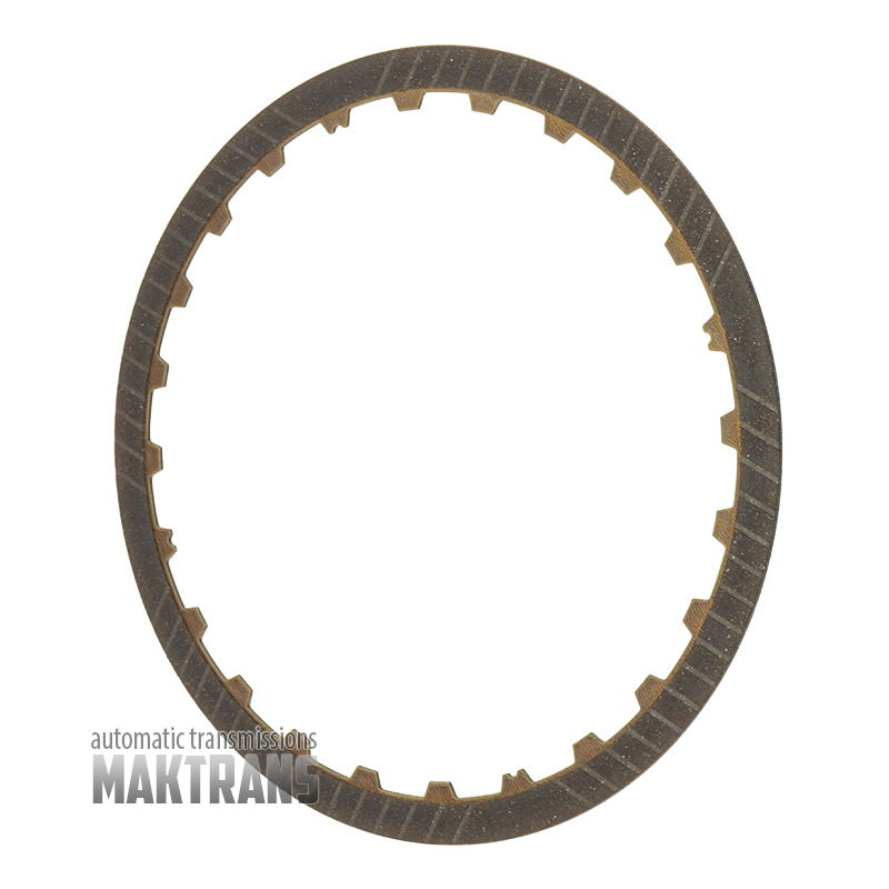 Drum [steel] with plates Direct Clutch RE5R05A JR507E JR509E 3150090X0B [6 friction plates, total kit thickness 29.20 mm]