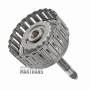 Input shaft and Forward Clutch drum assembly TOYOTA AC60E AC60F [total shaft length 219 mm, 20 splines (Ø 21.40 mm), Forward Clutch 5 friction plates]