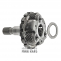 Output shaft [total shaft height 191 mm] and planetary gear No.4 [3 satellites, 37 teeth per satellite (Ø 54.25 mm)] FORD 10R60 L1MP-7A048-BA