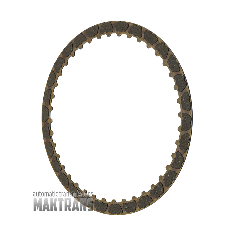 Friction and steel plate kit C4 Clutch TOYOTA UB80 [total thickness of the set 16.35 mm, 4 friction plates]