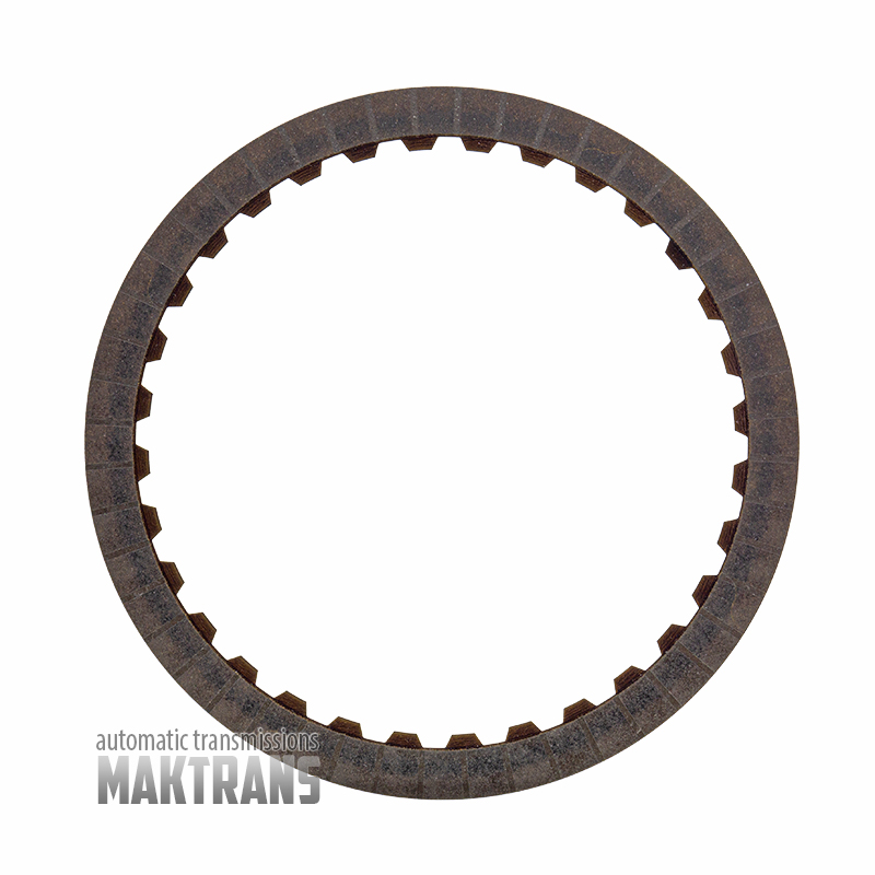 Friction and steel plate kit INTERMEDIATE Clutch FORD 6R140 [total kit thickness 27.15 mm, 5 friction plates]