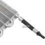 Tubular cooling radiator 1403 (19mm * 190mm * 326mm) hose internal diameter 8 мм