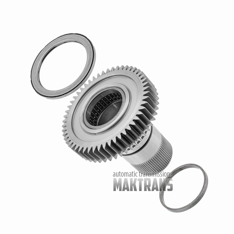 Power take off (PTO)  drive gear FORD 6R140 [total height 115 mm, 69 splines (out. Ø 52.35 mm), PTO gear 51 teeth (out. Ø 113.95 mm)]