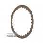 Friction and steel plate kit E Clutch ZF 4HP16 [4 friction plates, total thickness of the set]