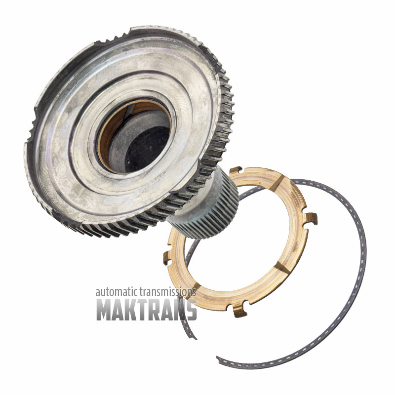 Front planetary ring gear flange General Motors 4L60E [total height 97 mm, 52 splines (outer Ø 39.75 mm), outer neck Ø 40 mm]