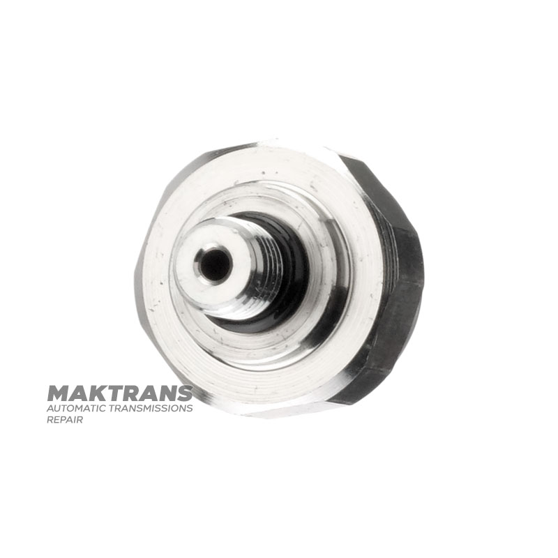 JATCO JF016E JF017E hydraulic unit pressure sensor — (gray connector, 3 pins, total sensor length 43.55 mm)