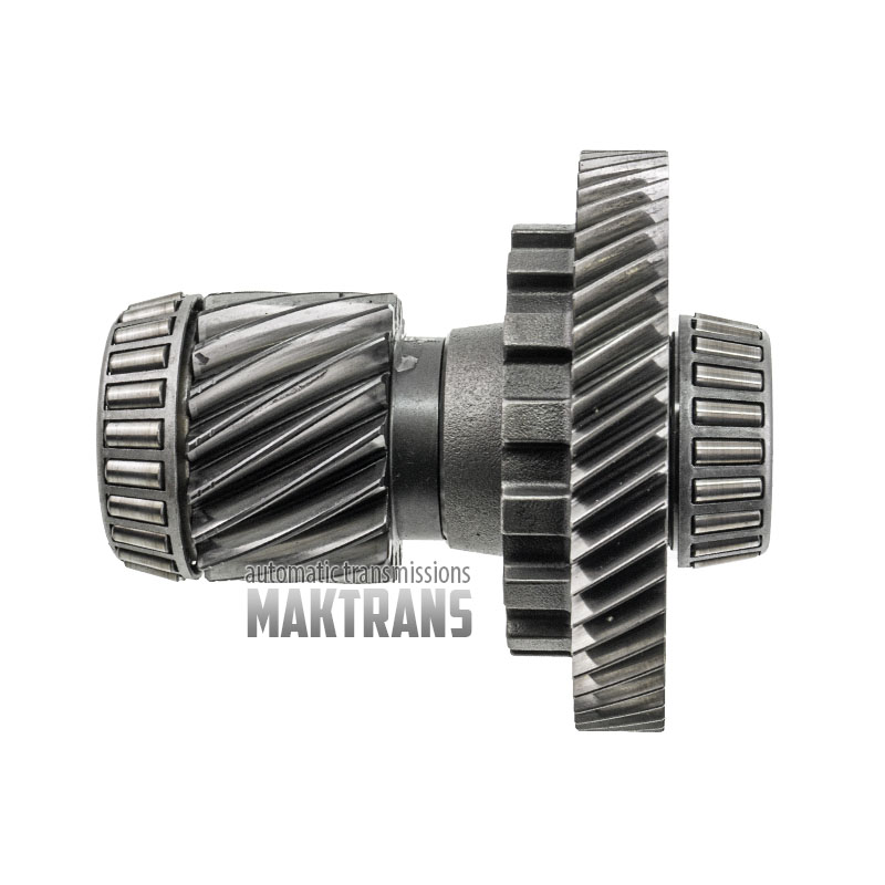 Differential drive gear Hyundai / KIA A6GF1 4572026000 (steel cage bearing, 51T, OD 129mm, without marks / 18T, OD 65.80mm, 2 marks)
