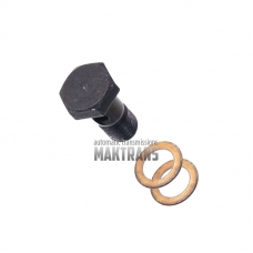 Cooling system banjo bolt [with copper washers] Hyundai / KIA A6GF1 A6MF1 A6LF1 452673B000 1751214000
