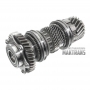 Output shaft №2 GETRAG DCT450 MPS6 [ 21T (OD 85.30 mm), PG 8T, 30T (OD 79.05 mm), 33T (OD 86.25 mm), 38T (OD 123.15 mm)]