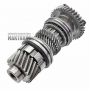 Output shaft №2 GETRAG DCT450 MPS6 [ 21T (OD 85.30 mm), PG 8T, 30T (OD 79.05 mm), 33T (OD 86.25 mm), 38T (OD 123.15 mm)]
