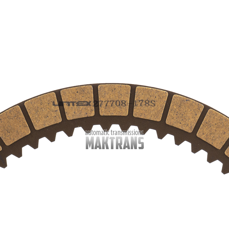 Friction plate Mercedes-Benz 7G-DCT 724.0 C1Clutch [OD 163 mm, 37T, thickness 2.45 mm]