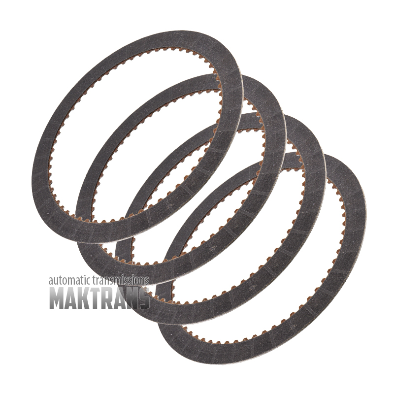 Friction plate kit Intermediate Clutch FORD AOD AODE AODE-W 4R70W 4R75E 4R75W [4 friction plates in the set, OD 180 mm, 60T, thickness 1.70 mm]