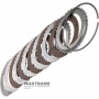 Friction and steel plate kit FORWARD Clutch FORD AOD AODE AODE-W 4R70W 4R75E 4R75W  [total thickness of the kit 23.55 mm, 5 friction plates, thrust plate 7 mm]