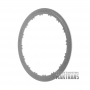 Friction and steel plate kit E Clutch [FORWARD] FORD 10R60 LP5P-7P211-BA LP5P-7A262-AA  [total thickness of the set 27.25 mm, 5 friction plates]