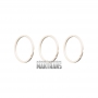 Teflon and plastic split ring kit JATCO JF017E [2 teflon rings, 8 plastic rings]