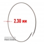 Set of Teflon and plastic split rings JATCO JF017E - 2 Teflon rings (width 2.30 mm), 8 plastic rings