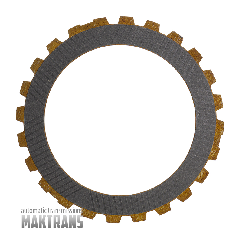 Friction and steel plate kit C Brake ZF 4HP20 [total kit thickness 8.20 mm, 2 friction plates]