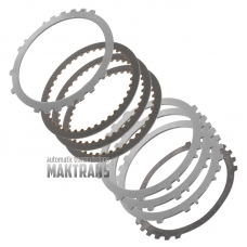 Steel and friction plate F Clutch ZF 4HP20 [total kit thickness 16 mm, 3 friction plates]