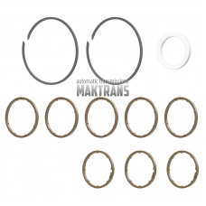 Plastic and teflon split ring kit Mercedes-Benz 722.6 [11 rings in the kit]